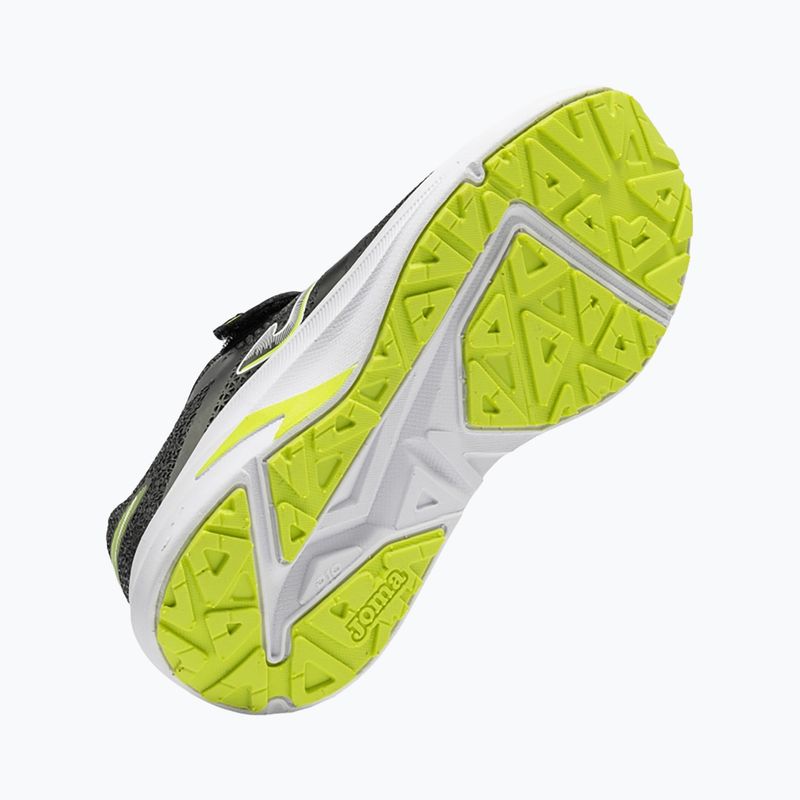 Children's running shoes Joma Speed Jr black/green 5