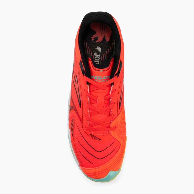 Men's football boots Joma Regate Plus Indoor coral 5
