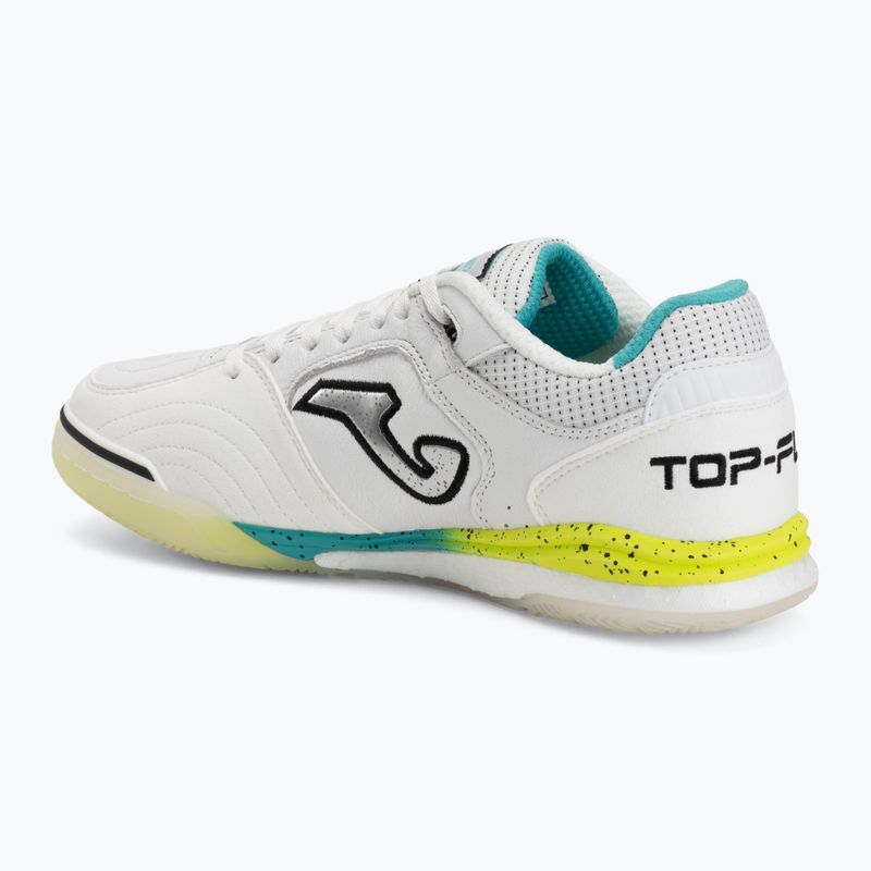 Men's football boots Joma Top Flex Rebound Indoor white 3