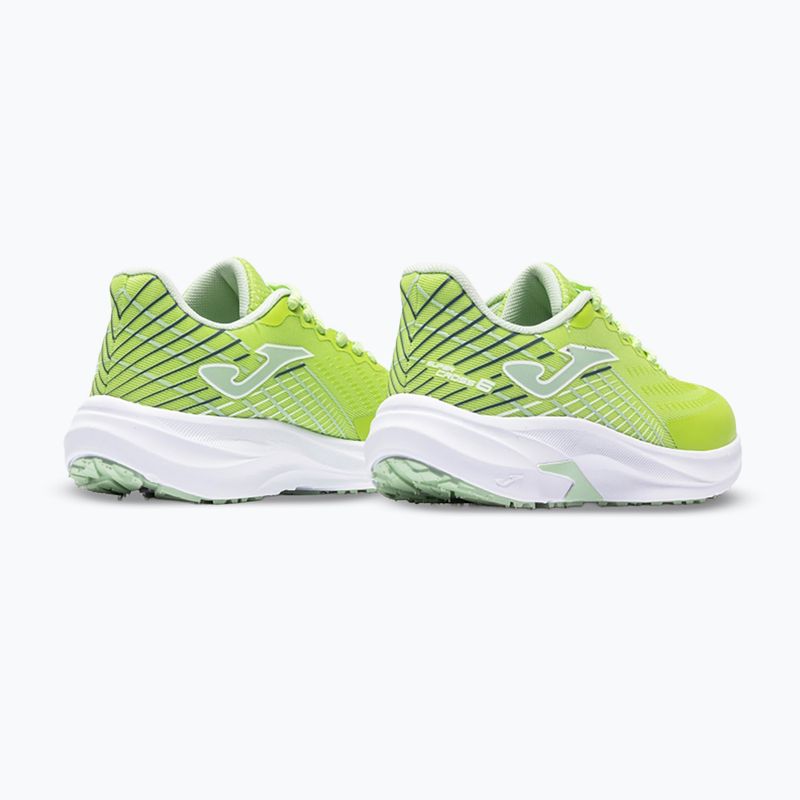 Children's running shoes Joma Supercross Jr fluor green 3