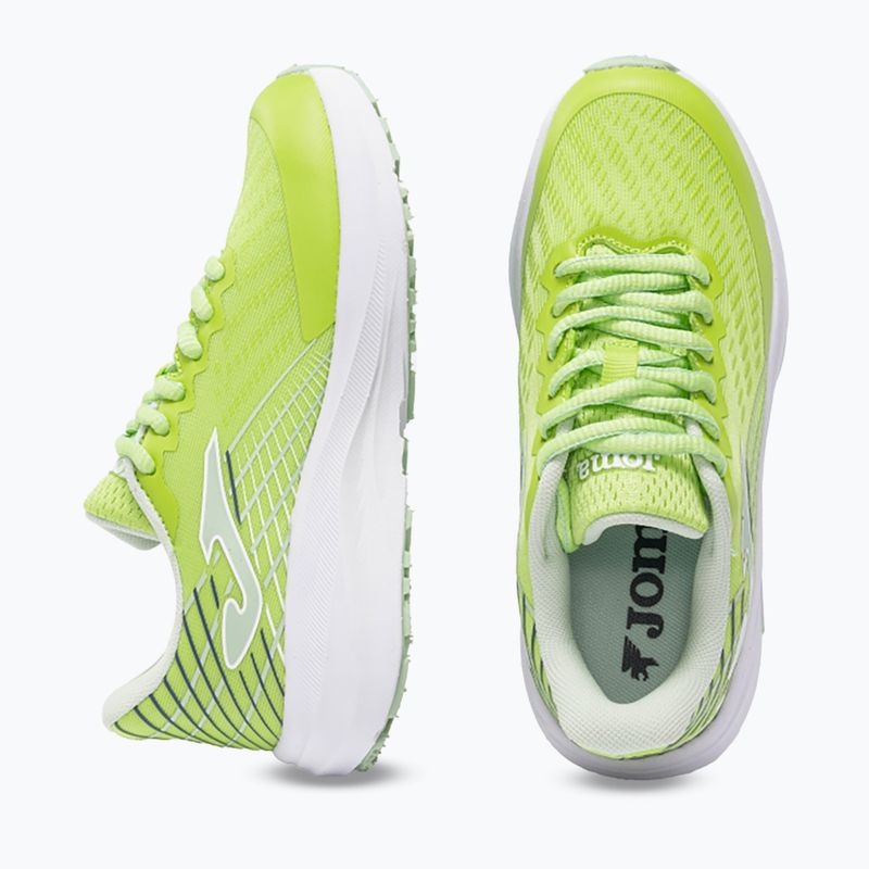 Children's running shoes Joma Supercross Jr fluor green 4