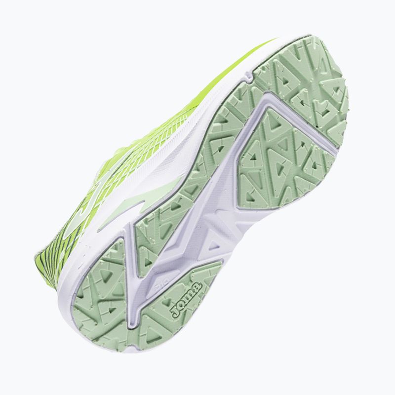 Children's running shoes Joma Supercross Jr fluor green 5