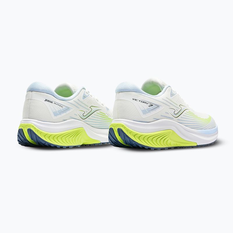 Men's running shoes Joma Victory 7 white/royal blue 3