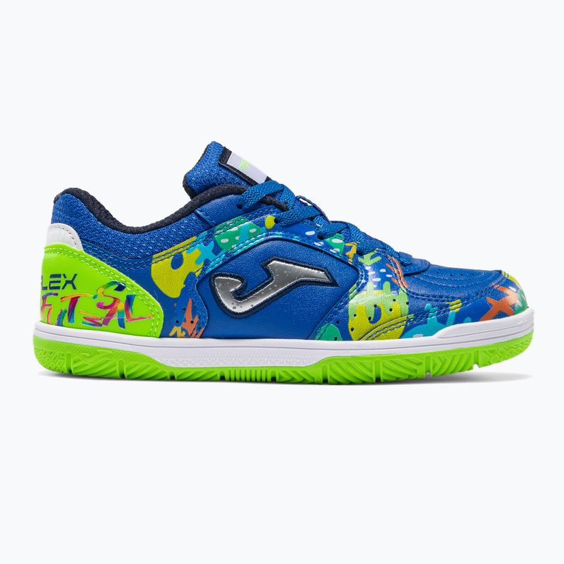 Children's football boots Joma Top Flex Jr TF royal blue