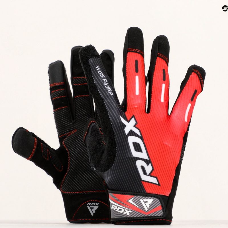 RDX Sublimation training gloves black-red WGS-F43RP 8