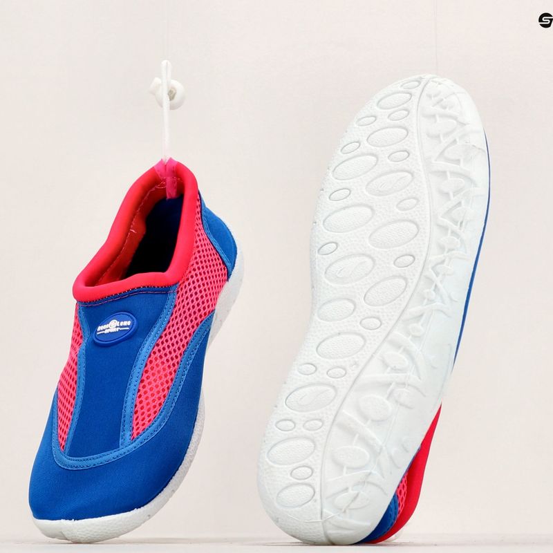 Aqualung Cancun women's water shoes navy blue and pink FW029422138 13