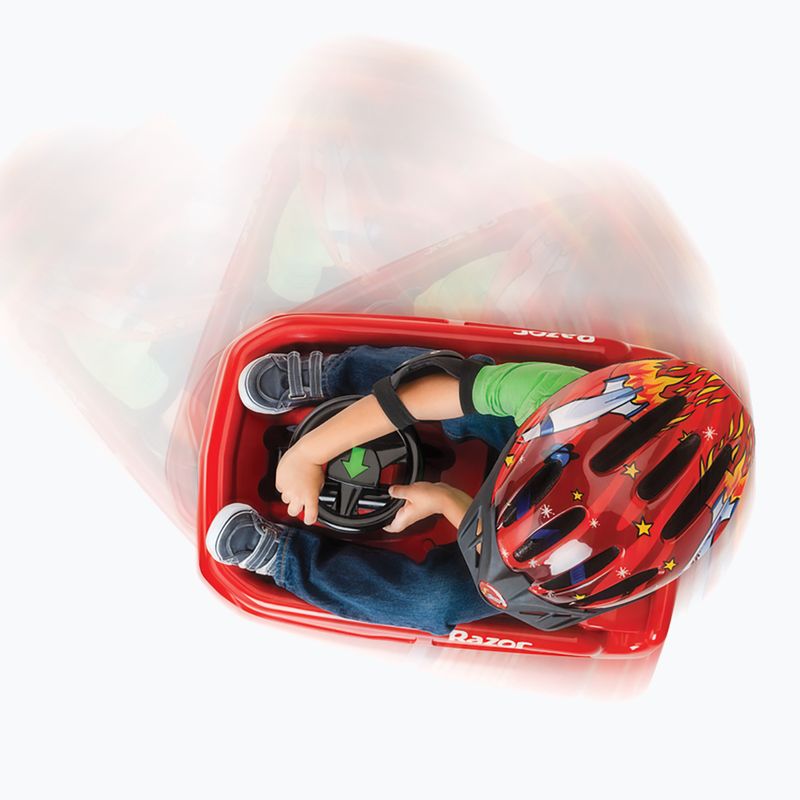 Children's electric go-kart Razor Lil' Crazy Cart red 7