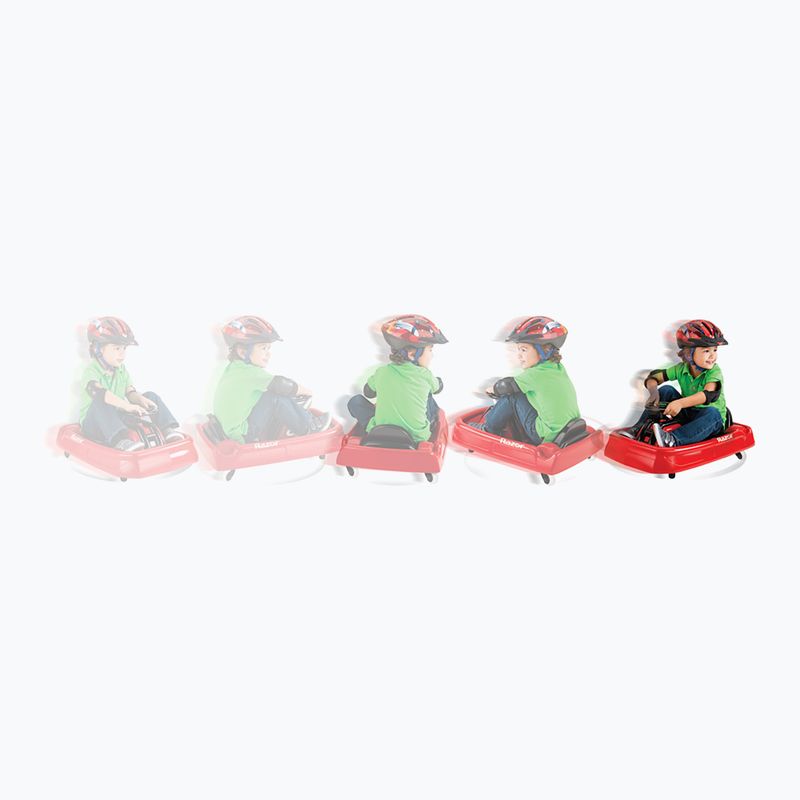 Children's electric go-kart Razor Lil' Crazy Cart red 8