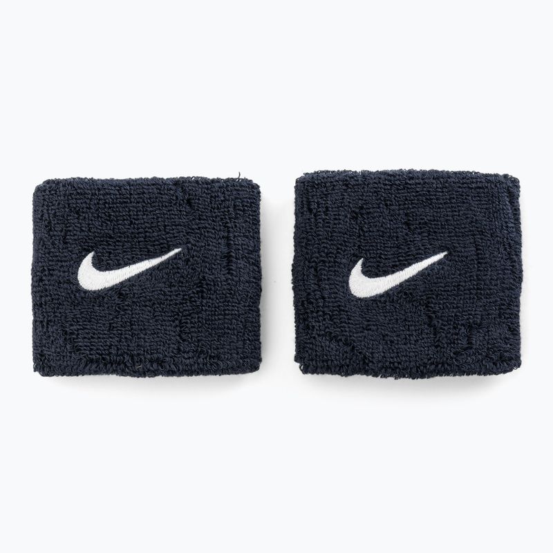 Nike Swoosh Wristbands 2 pcs navy blue NNN04-416 2