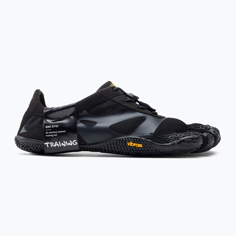 Men's Vibram Fivefingers KSO Evo shoes black 14M0701 2