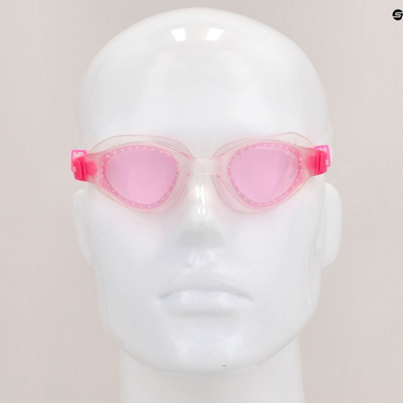 Children's swimming goggles arena Cruiser Evo fuchsia/clear/clear 002510/910 9