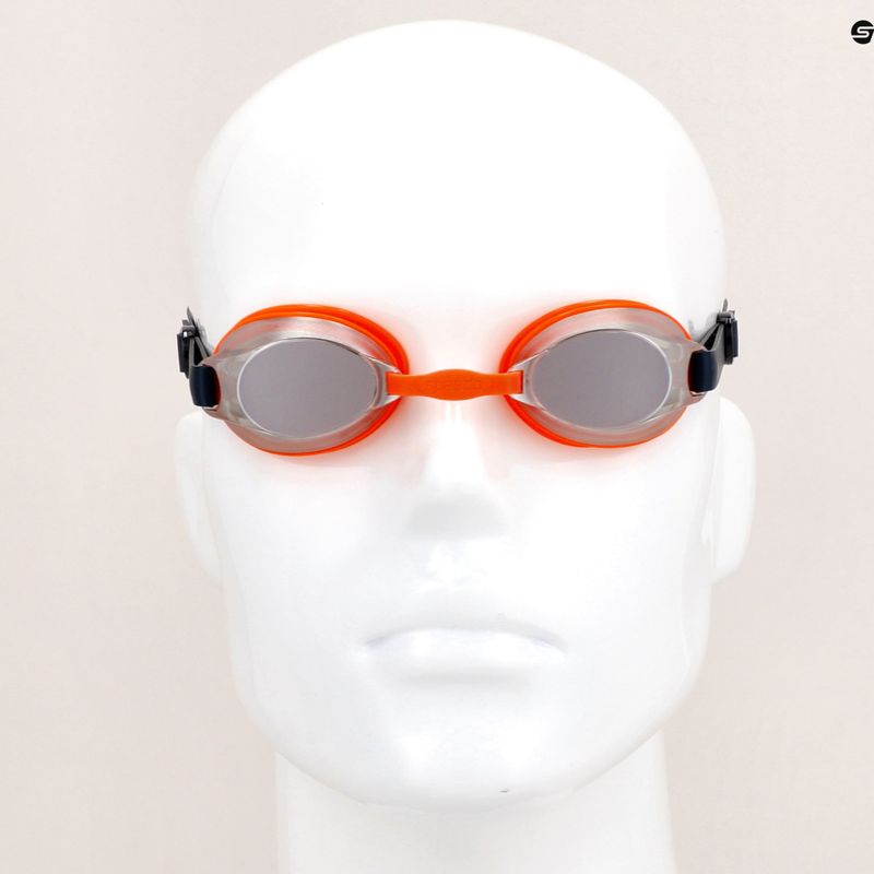 Speedo Jet Mirror Junior children's swimming goggles black 8-12636 11