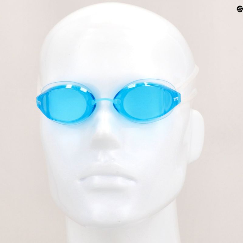 TYR Tracer-X Racing blue/clear swimming goggles LGTRX_217 8