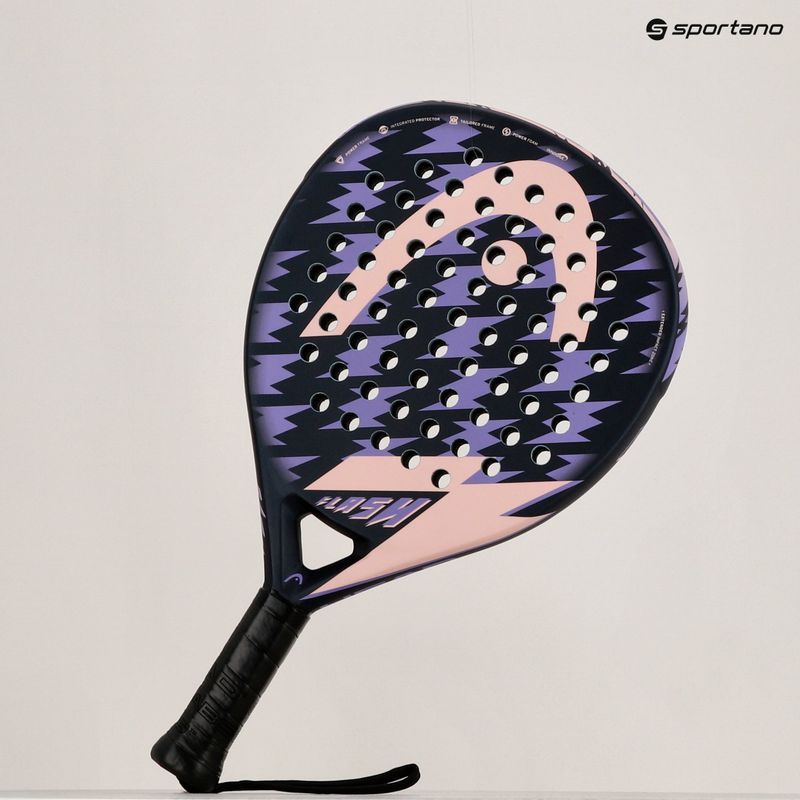 HEAD Flash paddle racket black/pink 228272 12