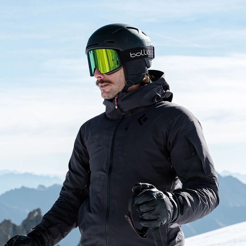 Ski goggles Bollé Nevada black corp matte/phantom green emerald 5