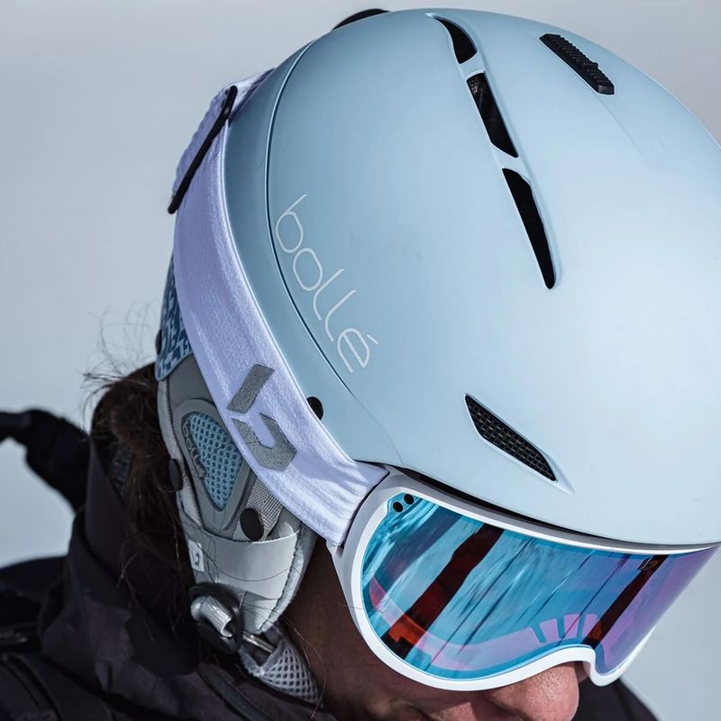 Bollé Juliet powder/blue matte ski helmet 7