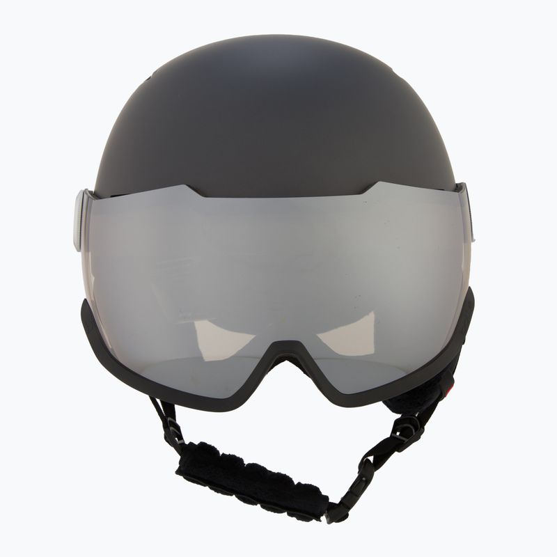 Ski helmet Bollé Might Visor titanium red matte/brown gun 2