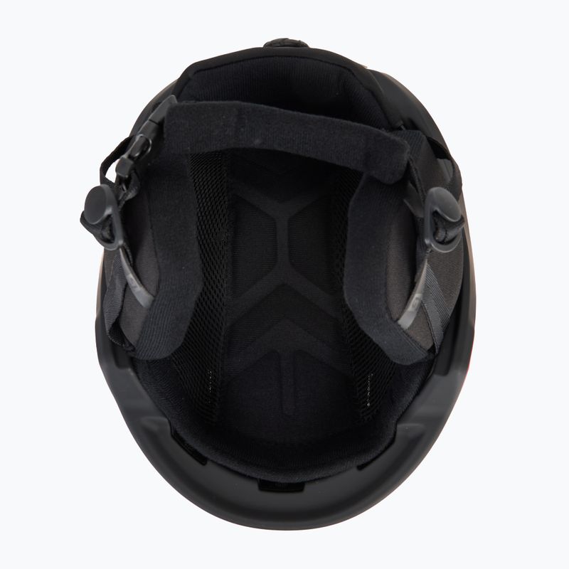 Bollé Atmos Pure carmine red matte ski helmet 5