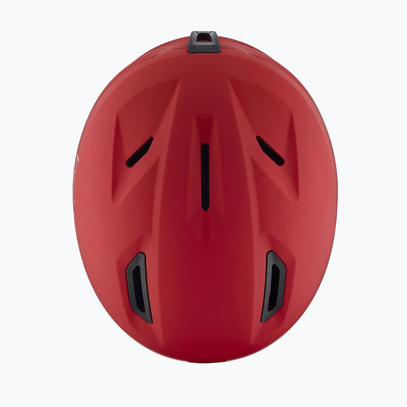 Bollé Atmos Pure carmine red matte ski helmet 4