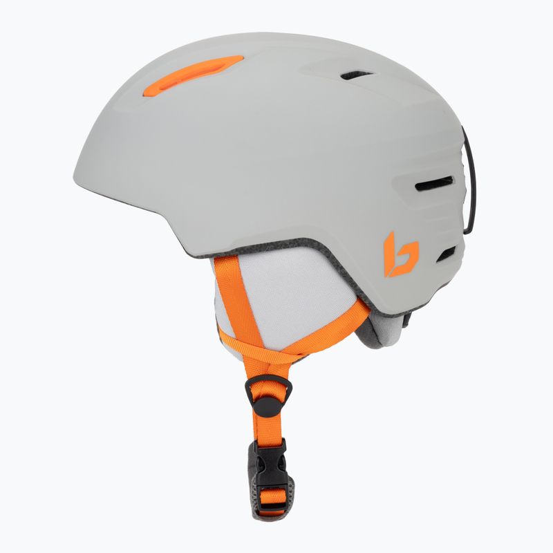 Children's ski helmet Bollé Atmos Youth grey/orange matte 3