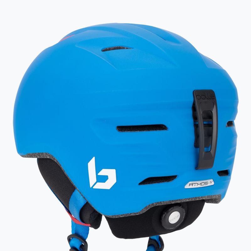 Children's ski helmet Bollé Atmos Youth race blue matte 8
