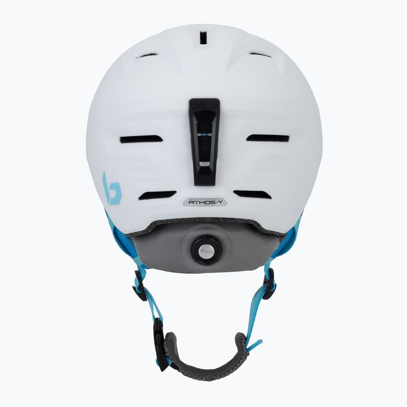 Children's ski helmet Bollé Atmos Youth white/blue matte 4