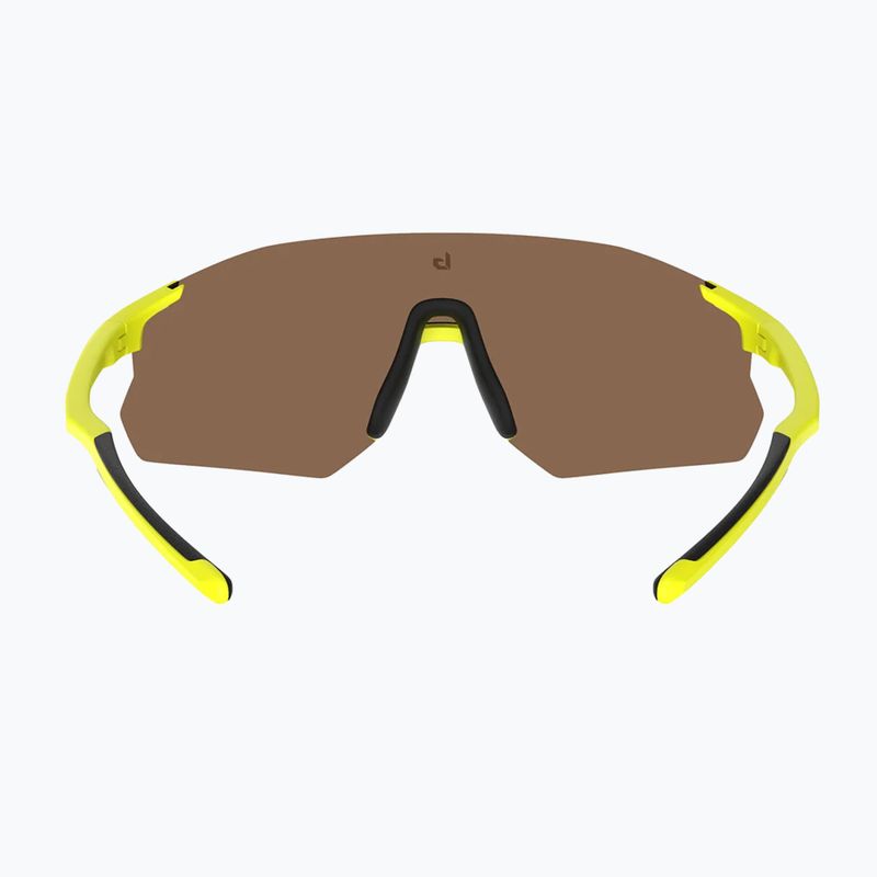 Bollé Icarus acid yellow matte/brown blue sunglasses 3