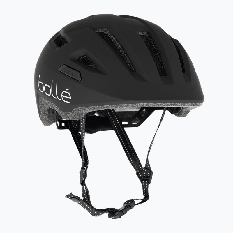 Bollé Stance Pure black matte bicycle helmet