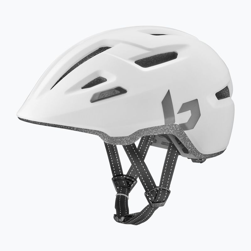 Bollé Stance Pure white matte bicycle helmet 6