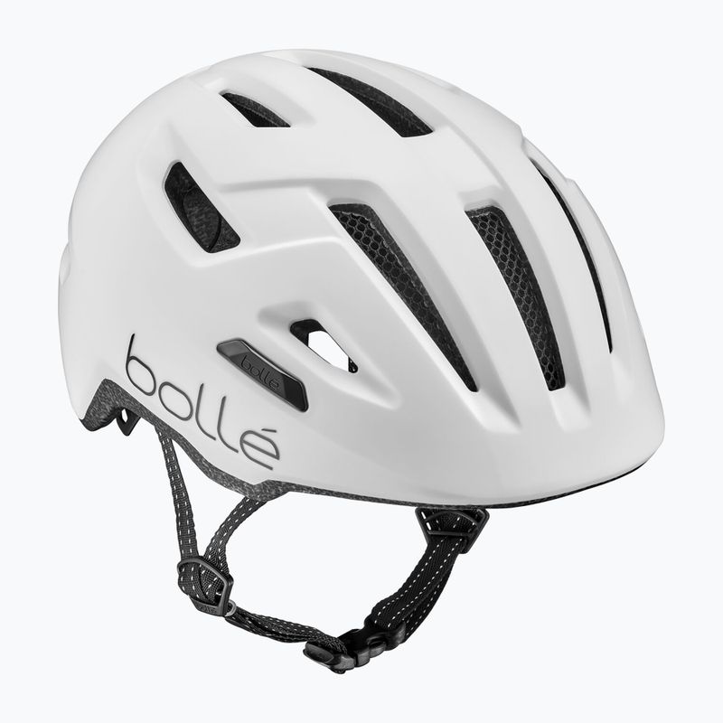 Bollé Stance Pure white matte bicycle helmet 7