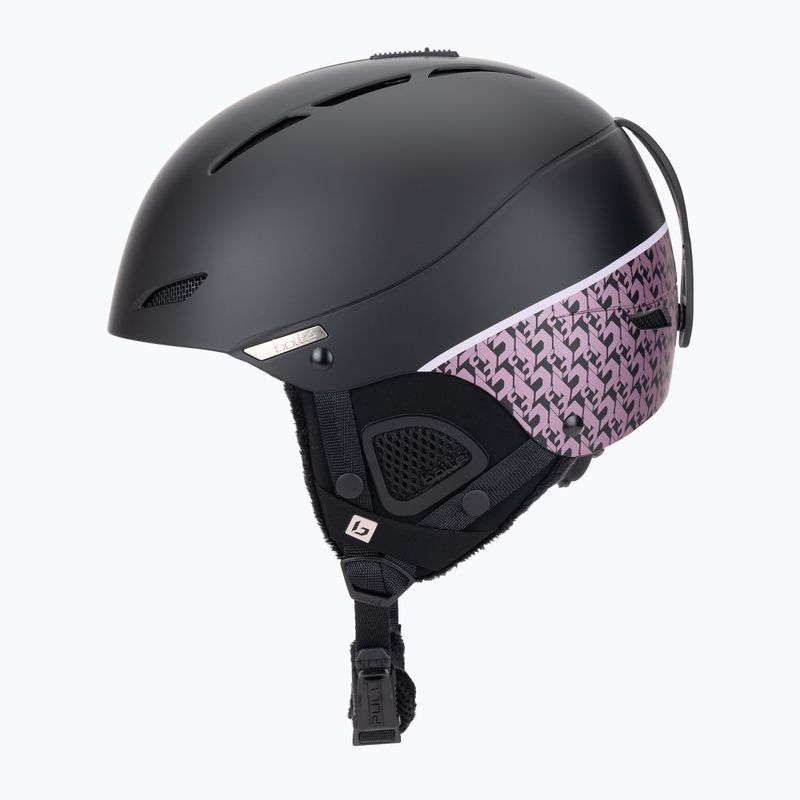 Bollé Juliet black/lilac matte ski helmet 3