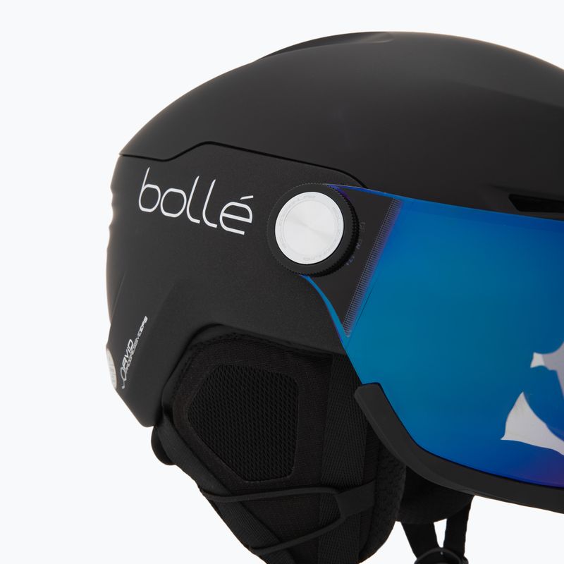 Ski helmet Bollé V-Ryft Pure black coal matte/photochromic blue 8