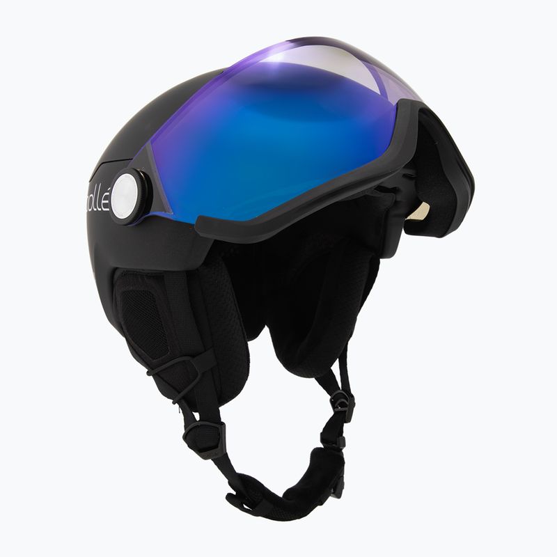 Ski helmet Bollé V-Ryft Pure black coal matte/photochromic blue 10
