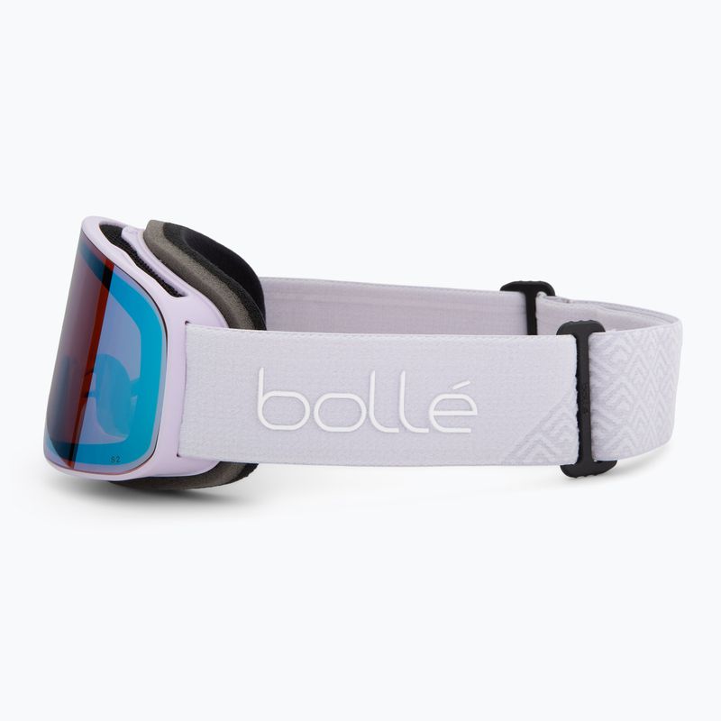 Ski goggles Bollé Nevada Small pink matte/azure 4
