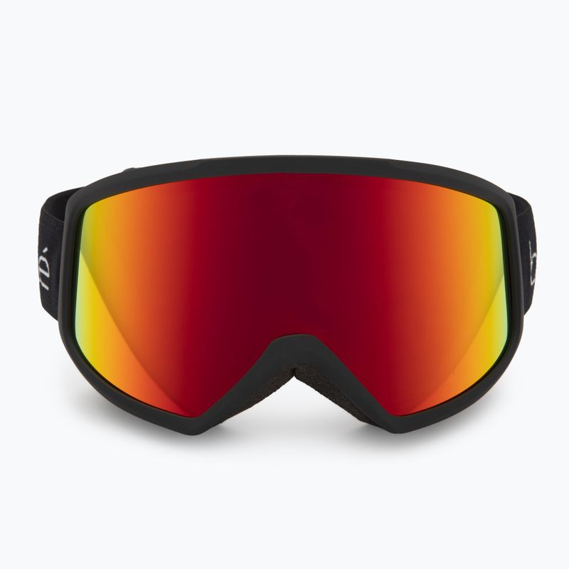 Bollé Bedrock Plus black matte/sunrise ski goggles 2