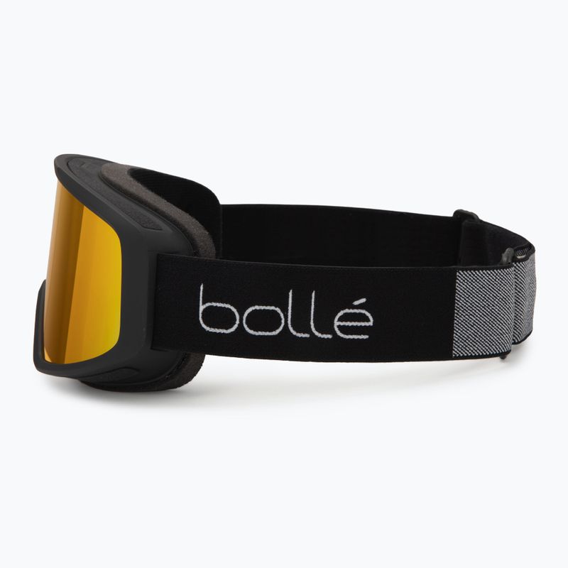 Bollé Bedrock Plus black matte/sunrise ski goggles 4