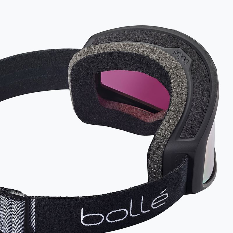 Bollé Bedrock Plus ski goggles black matte/rose gold 2