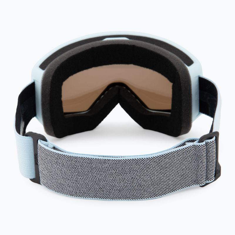 Bollé Bedrock Plus powder blue matte/black chrome ski goggles 2