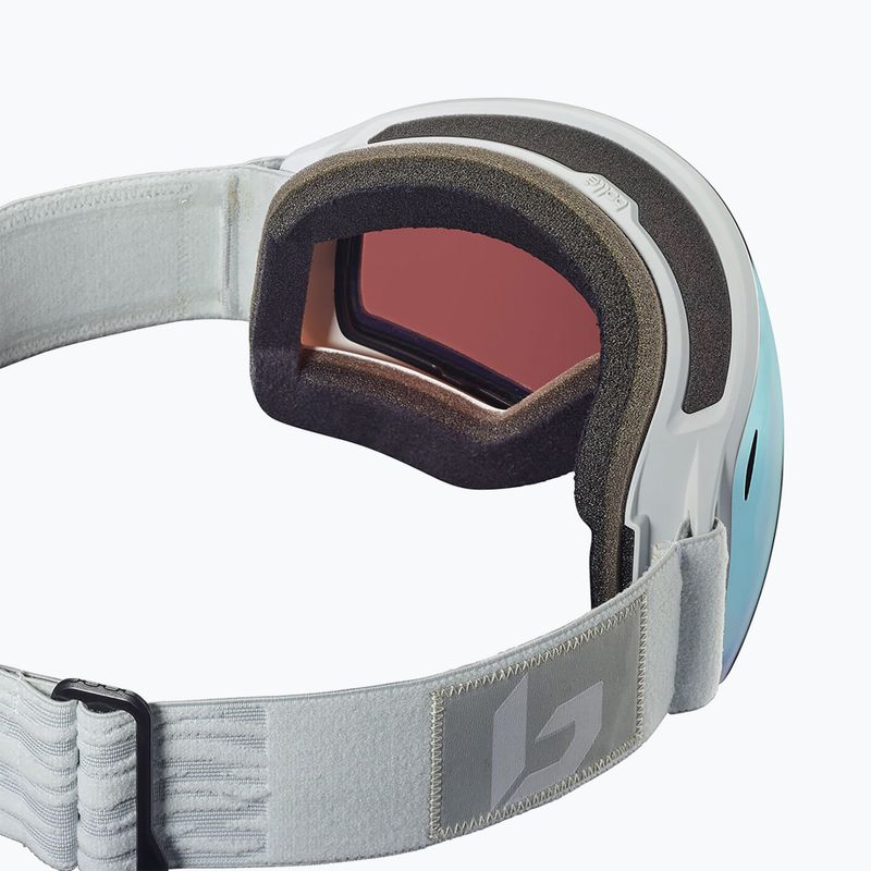 Bollé Eco Torus M ice white matte/azure ski goggles 2