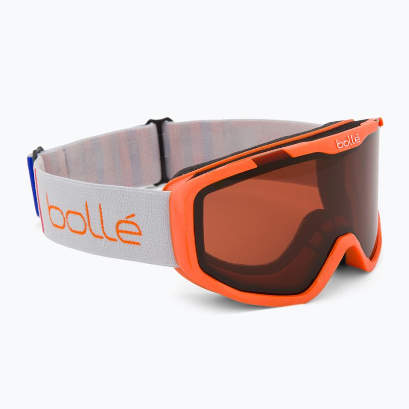 Children's ski goggles Bollé Rocket orange matte/ dewy bronze