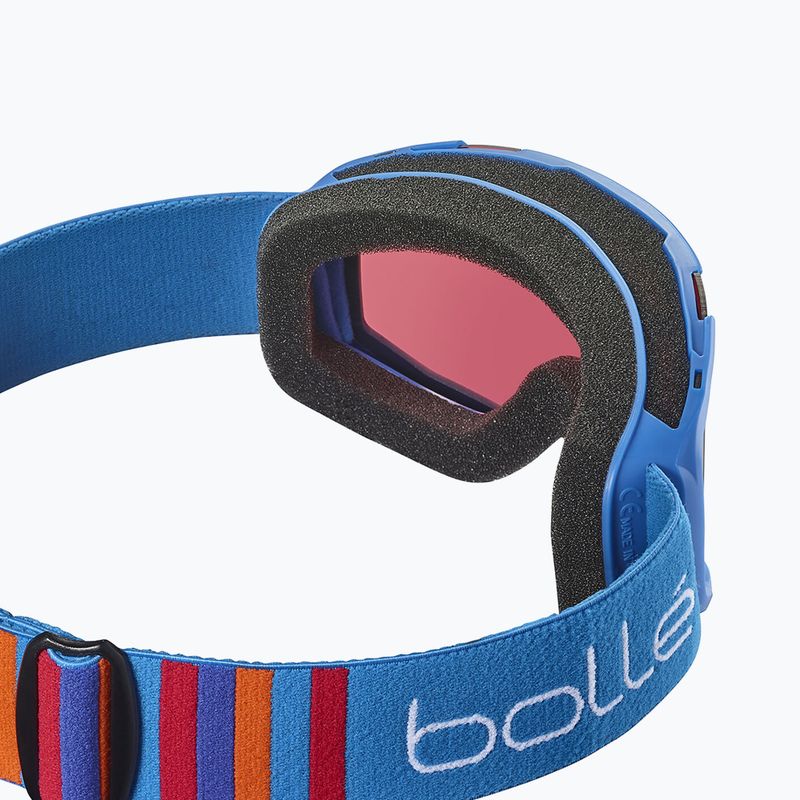 Children's ski goggles Bollé Rocket race blue matte/ vermillon 2