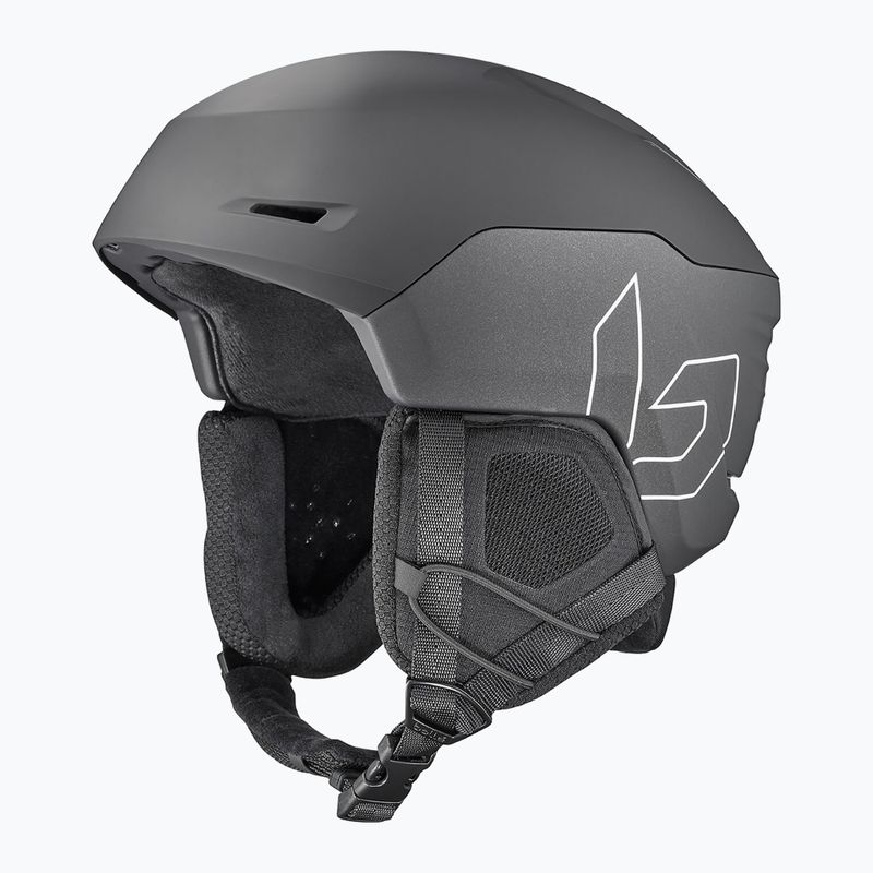 Bollé Ryft Pure black coal matte ski helmet