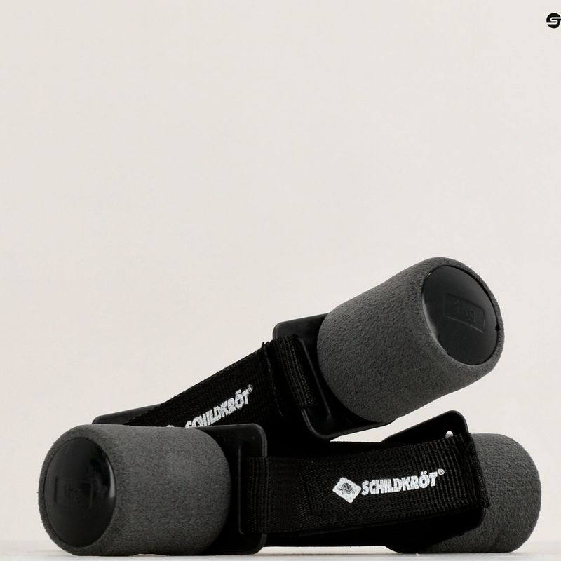 Schildkröt dumbbell set Soft Dumbbells 2 x 1 kg black/grey 960009 6