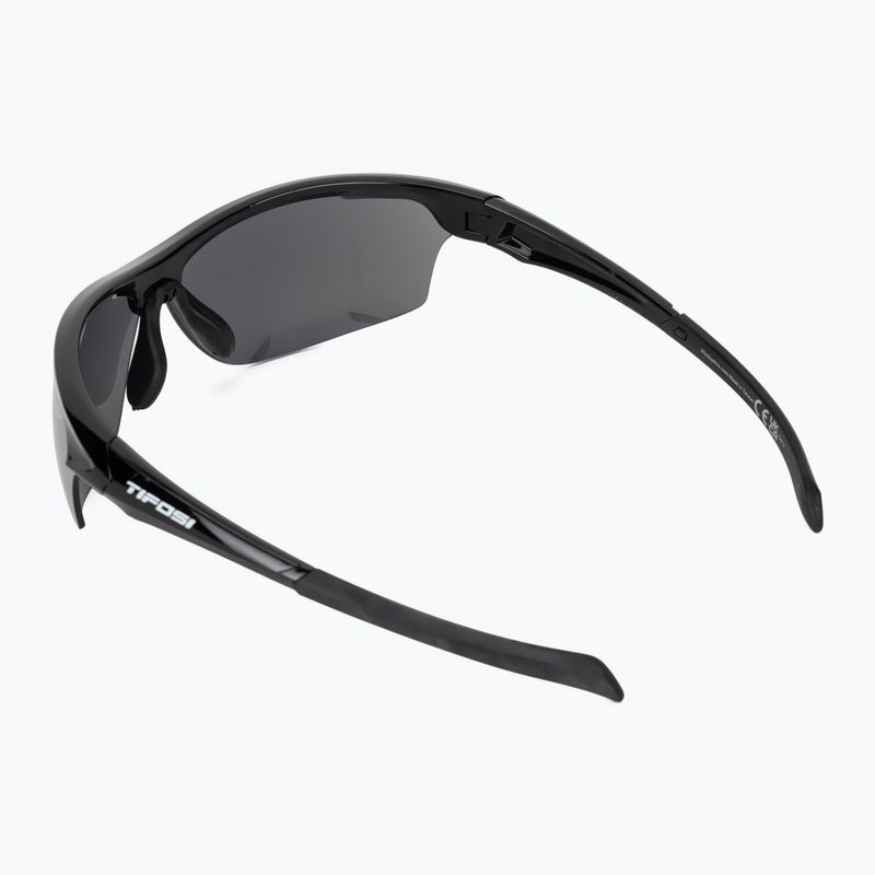 Tifosi Intense gloss black/smoke sunglasses 2