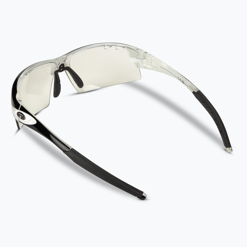 Tifosi Crit Fototec crystal black/light night photochromic cycling glasses 2