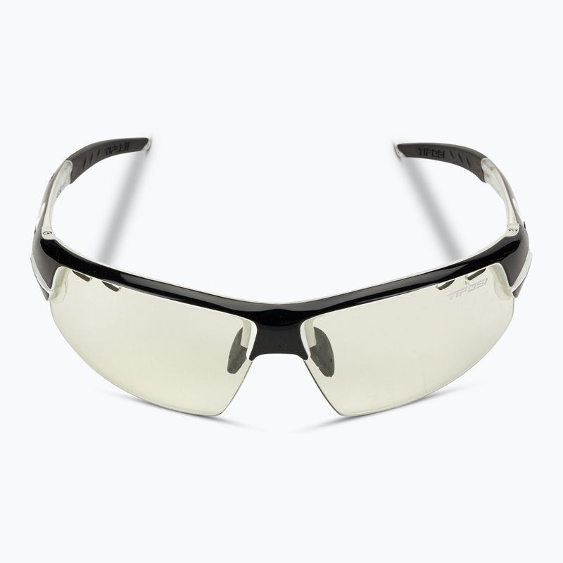 Tifosi Crit Fototec crystal black/light night photochromic cycling glasses 3