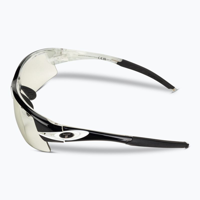 Tifosi Crit Fototec crystal black/light night photochromic cycling glasses 4