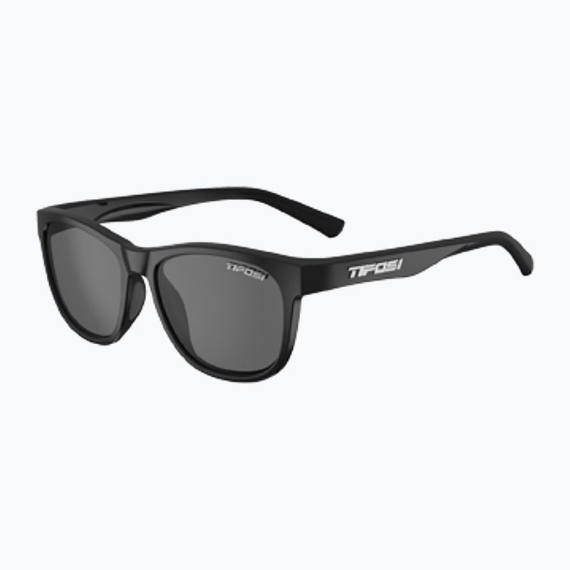 Tifosi Swank Polarized satin black/smoke sunglasses