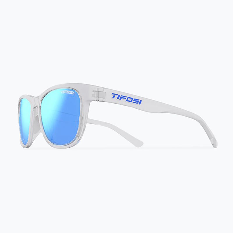 Tifosi Swank Clarion Polarized satin clear/clarion blue sunglasses 3