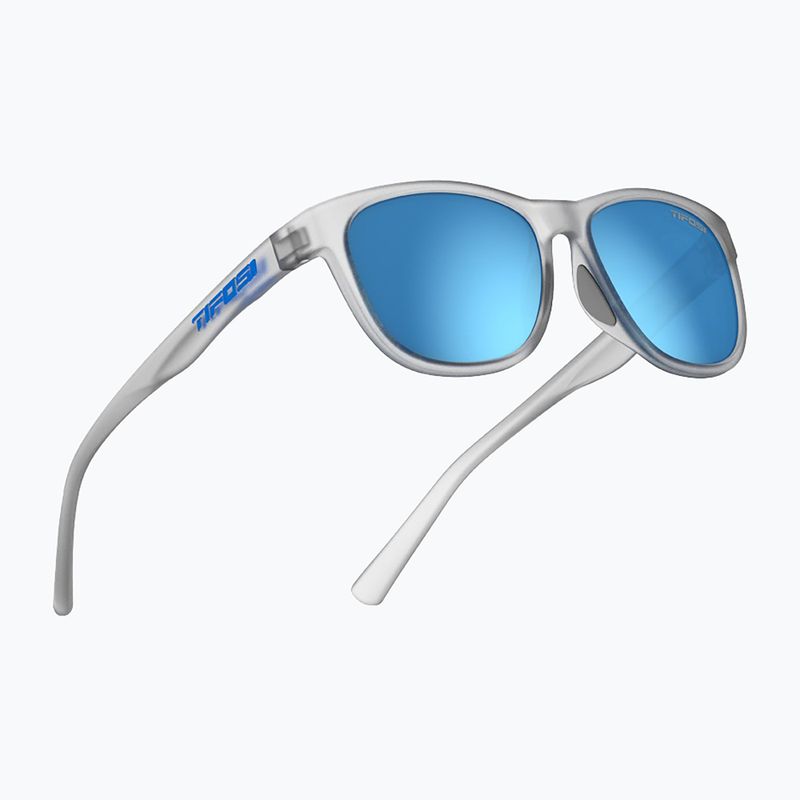 Tifosi Swank Clarion Polarized satin clear/clarion blue sunglasses 5